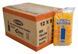 Sumo Premium Candle - Orange